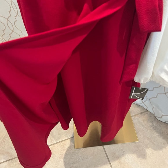 NWT Beautiful Kasper Faux Wrap Dress, Size M! - Picture 5 of 14